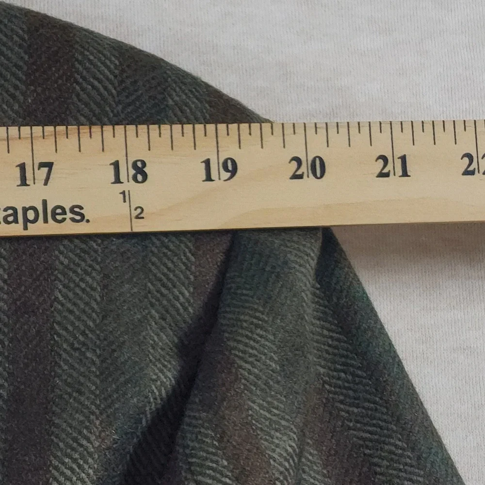 Vintage Lanerossi Mens XL 46 Stripe Wool Blazer Jacket Italy Dark Academia